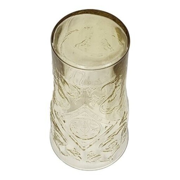 1930s Federal Glass Madrid Amber Depression Glass 80oz Pitcher & Glasses Set - Picture 14 of 16